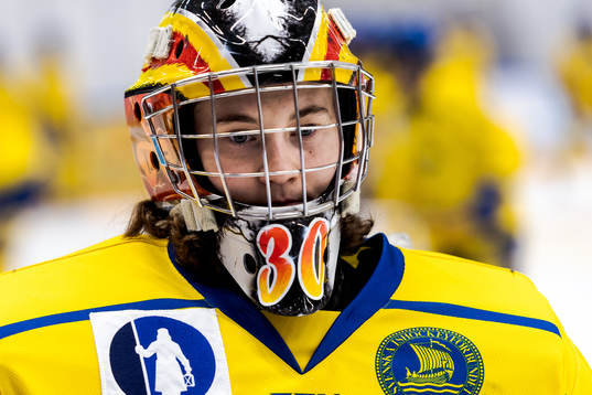 Sveriges målvakt Felicia Frank