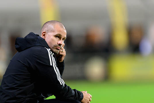 Falkenbergs FFs tränare Christoffer Andersson