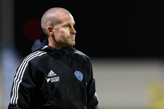Falkenbergs FFs tränare Christoffer Andersson