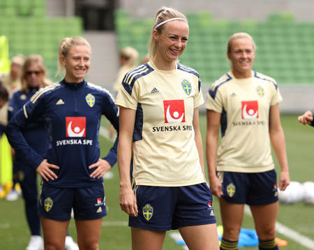Amanda Ilestedt of the Swedish women's national football