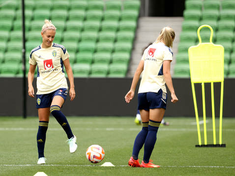 Emma Kullberg of the Swedish women's national football team