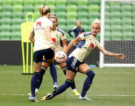 Nathalie Björn of the Swedish women's national football