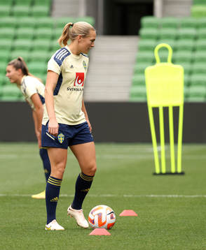 Magdalena Eriksson of the Swedish women's national football