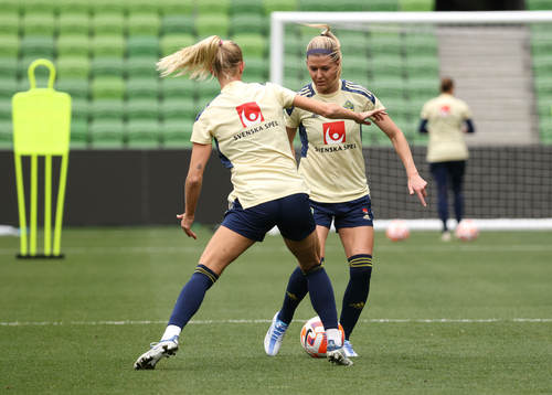 Olivia Schough of the Swedish women's national football team