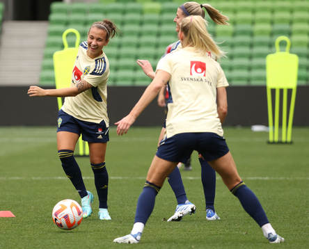 Julia Zigiotti Olme of the Swedish women's national