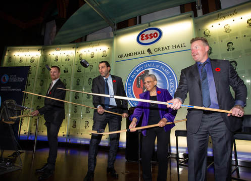 Daniel Sedin and Daniel Alfredsson along with their fellow