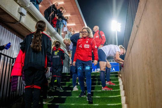 Hege Riise, head coach of Norway