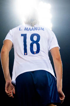 Frida Maanum of Norway at half-time