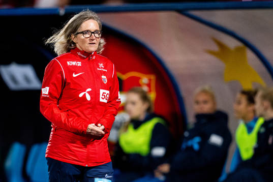 Hege Riise, head coach of Norway