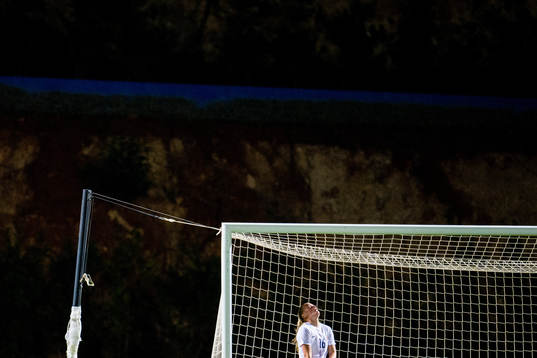 Mathilde Harviken of Norway looks dejected