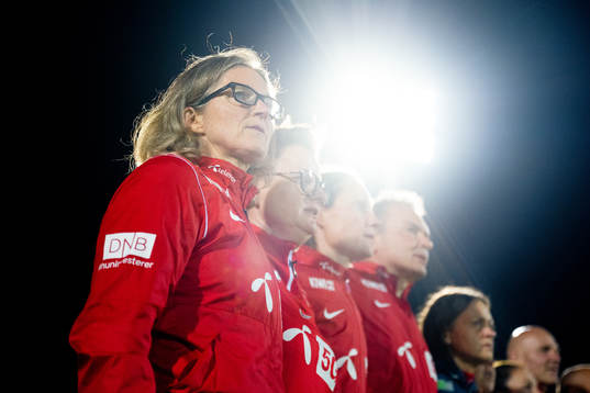 Hege Riise, head coach of Norway