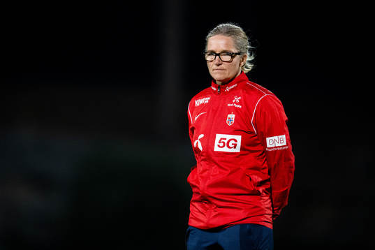 Hege Riise, head coach of Norway