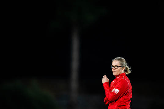 Hege Riise, head coach of Norway