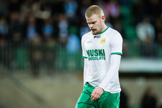 Hammarbys Albin Rickborg deppar