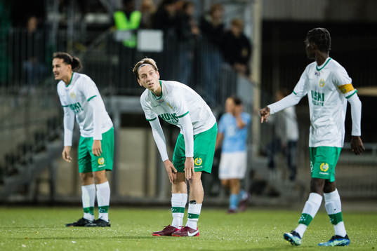 Hammarbys Oscar Fayli, Oscar Steinke Brånby och Essayas