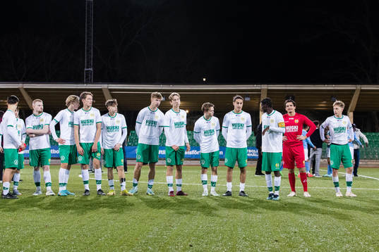 Hammarbys spelare deppar