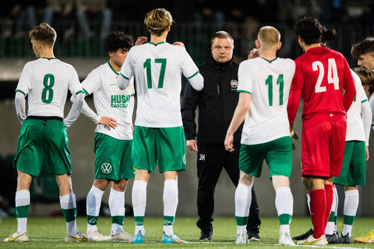 Hammarbys tränare Jonas Holtbäck Gustafsson