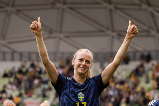 Amanda Ilestedt of Sweden