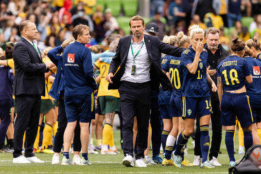 Magnus Andersson, team manager of Sweden