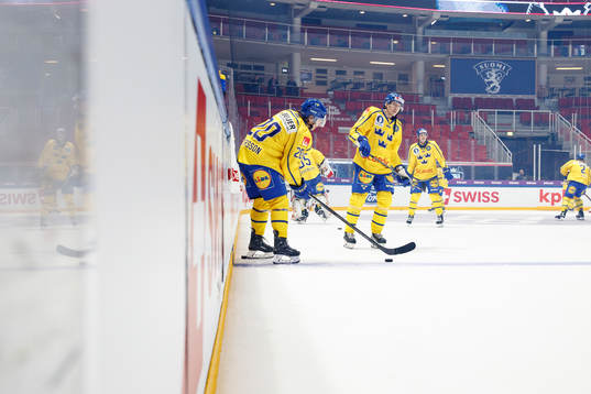 Andre Petersson and Pär Lindholm of Sweden