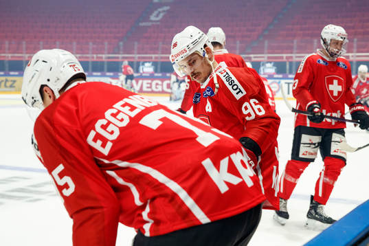 Nando Eggenberger and Noah Rod of Switzerland