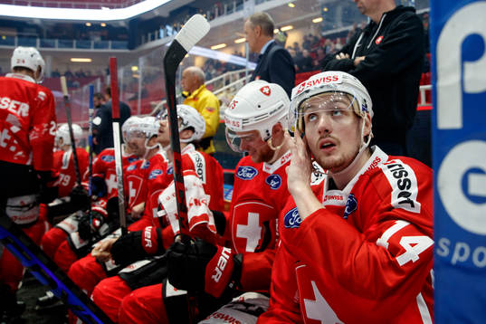 Dean Kukan of Switzerland