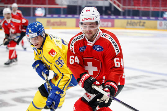 Marco Müller of Switzerland, Rickard Hugg of Sweden