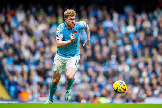 Kevin De Bruyne of Manchester City