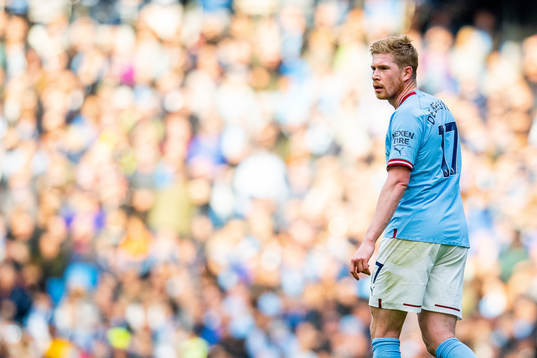 Kevin De Bruyne of Manchester City
