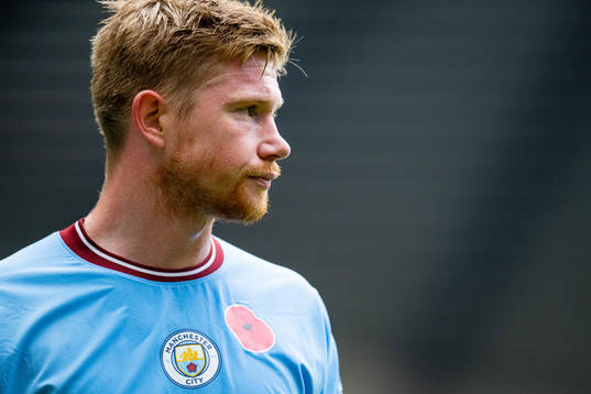 Kevin De Bruyne of Manchester City