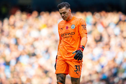 Goalkeeper Ederson of Manchester City