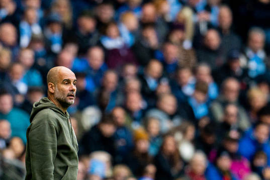 Pep Guardiola, manager of Manchester City