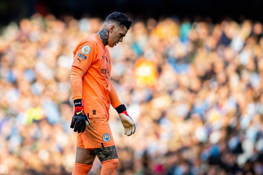 Goalkeeper Ederson of Manchester City