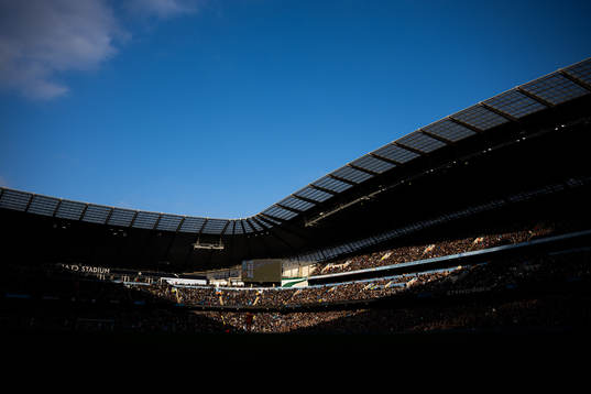 General view of Etihad stadium