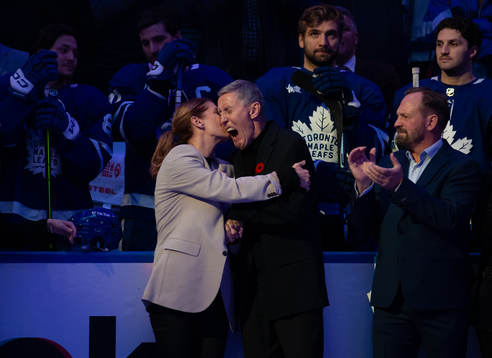 Hockey Hall of Fame member and former Toronto Maple Leafs