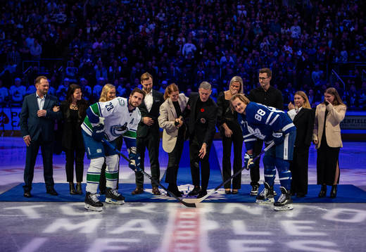 Hockey Hall of Fame member and former Toronto Maple Leafs