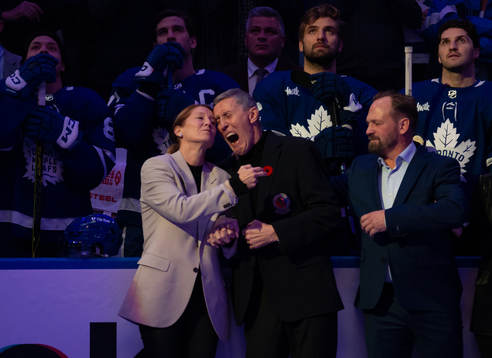 Hockey Hall of Fame member and former Toronto Maple Leafs