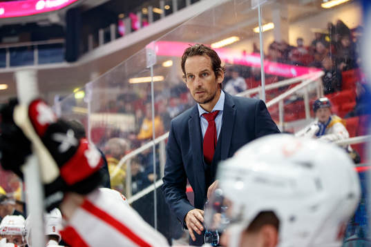 Head Coach Patrick Ficher of Switzerland