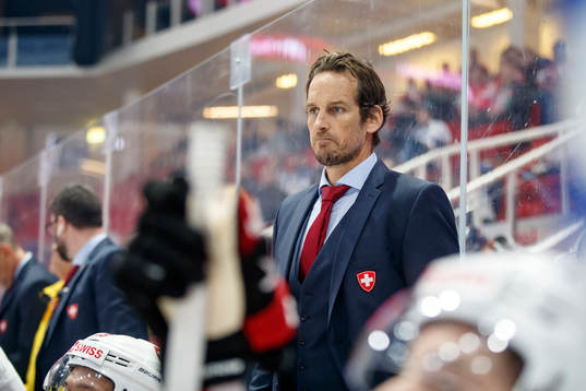 Head Coach Patrick Ficher of Switzerland