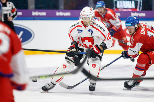Andres Ambühl of Switzerland and Filip Chlapik of Czech