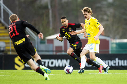 Östersunds Erick Brendon Pinheiro da Silva och Falkenbergs