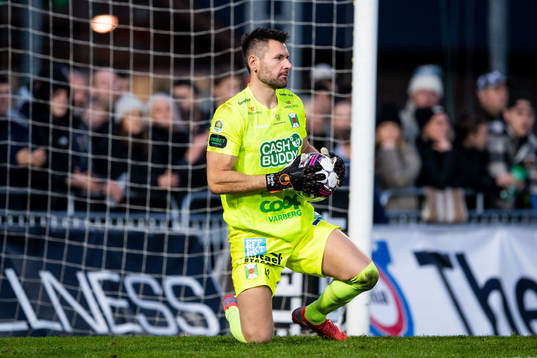 Varbergs målvakt Stojan Lukic