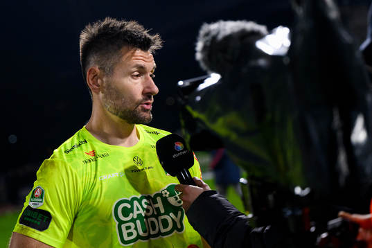 Varbergs målvakt Stojan Lukic