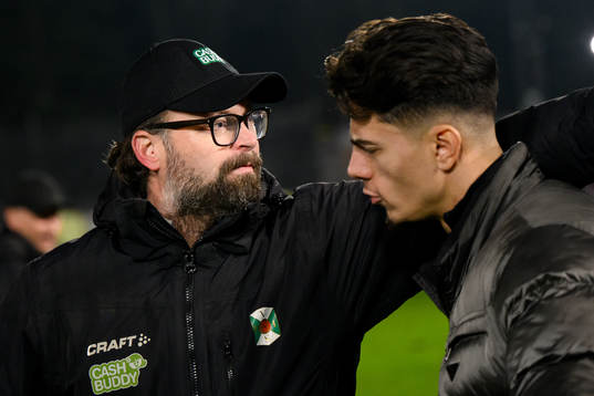 Varbergs huvudtränare Joakim Persson