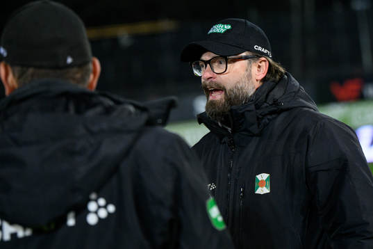 Varbergs huvudtränare Joakim Persson