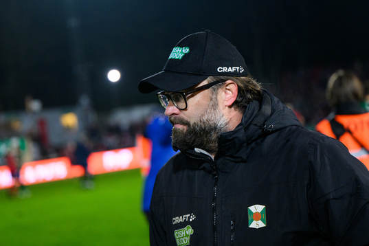 Varbergs huvudtränare Joakim Persson
