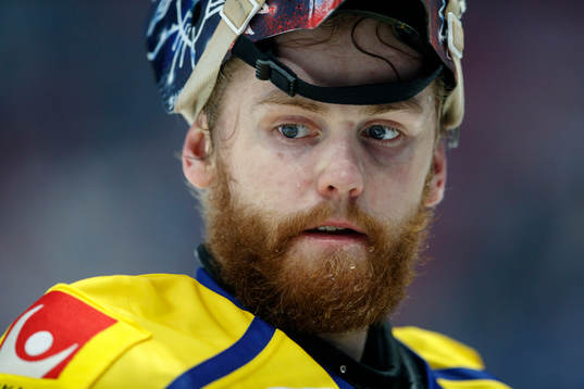 Goaltender Marcus Högberg of Sweden