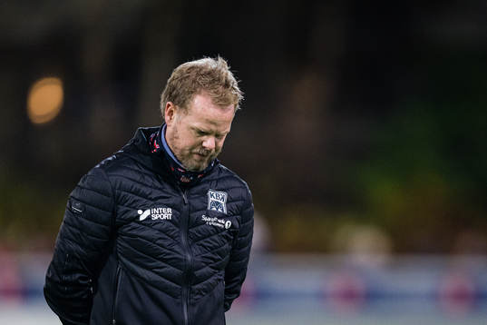 Christian Michelsen, head coach of Kristiansund, looks