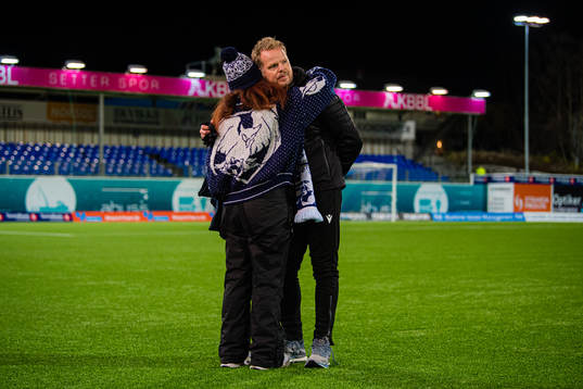Christian Michelsen, head coach of Kristiansund, looks