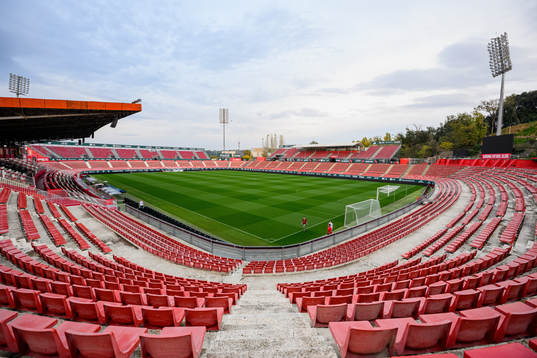 Interior view of Estadi Montilivi